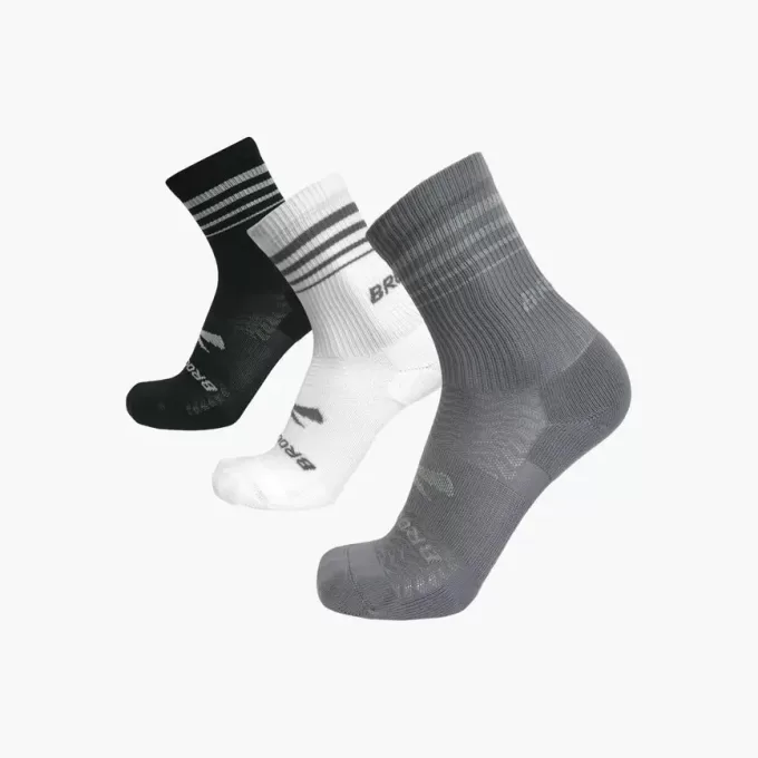 Lot de 3 paires de chaussettes Brooks Run-In Crew