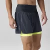 Short 2 en 1 Brooks High Point 5&Prime; 2.0
