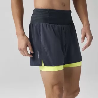 Short 2 en 1 Brooks High Point 5&Prime; 2.0