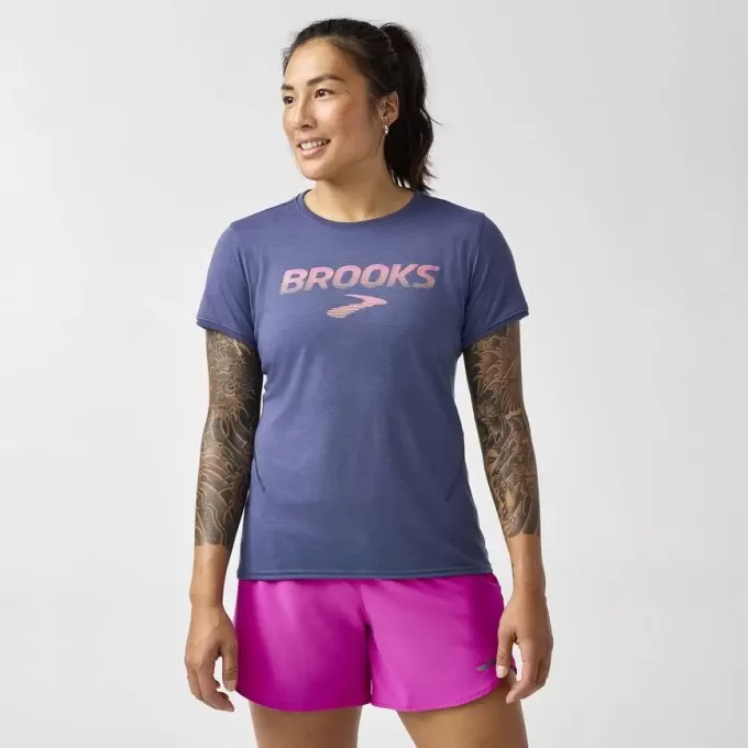 T-shirt à manches courtes Brooks Distance 3.0 T-shirt à manches courtes Brooks Distance 3.0