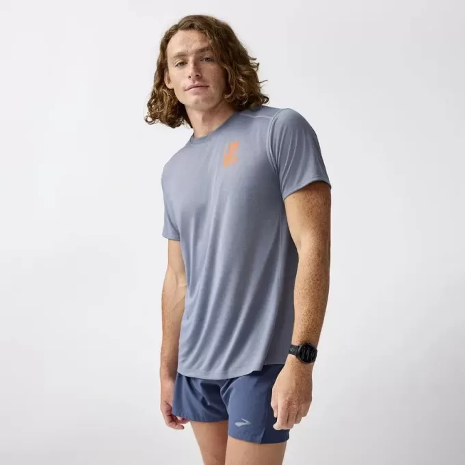 T-shirt à manches courtes Brooks Distance 3.0 T-shirt à manches courtes Brooks Distance 3.0